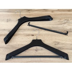 Плечики для одягу з широким плечем  46х4см.з перемичкою